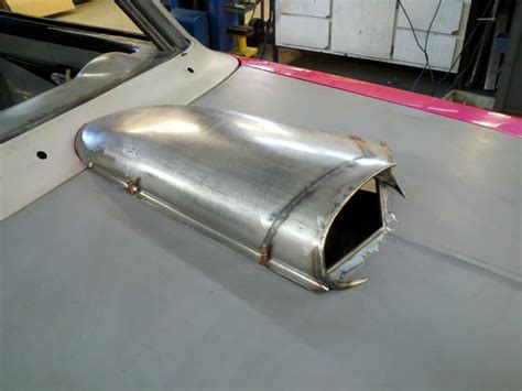 sheet metal hood scoop|metal hood scoops for trucks.